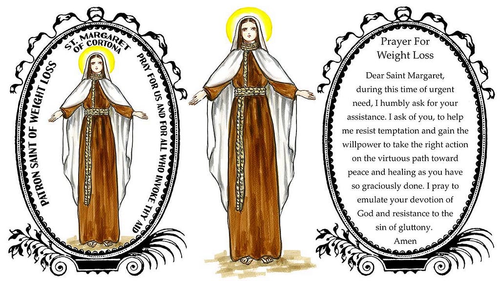 Saint Margaret of Cortona Patron of Weight Loss Narrated Prayer YouTube