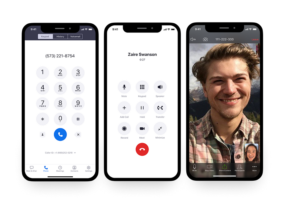 Zoom Phone on mobile