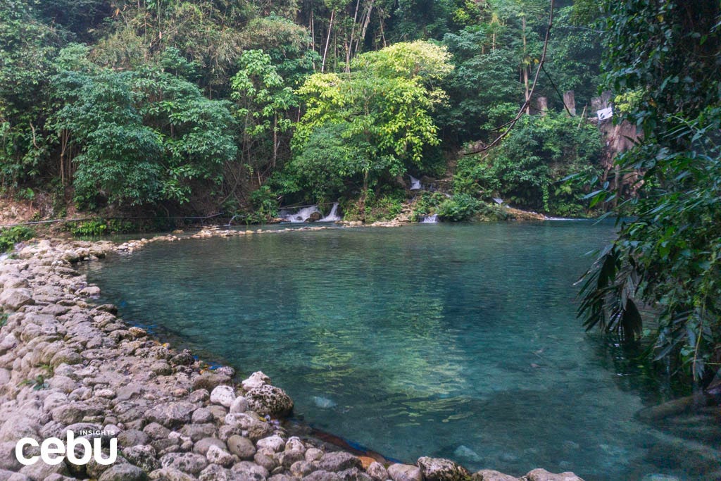 Third level of the Kawasan Falls