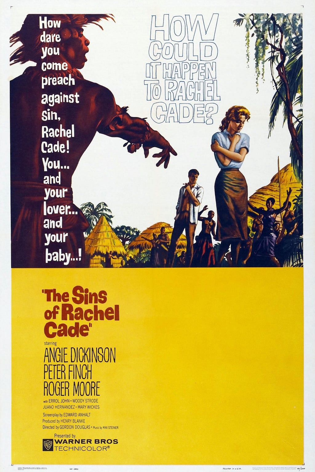 The Sins of Rachel Cade (1961) | Poster