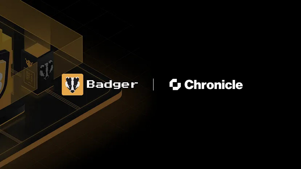 BadgerDAO and Chronicle Logos