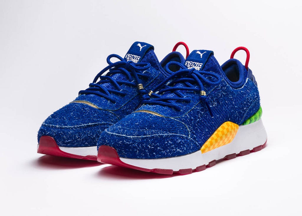 New Sonic Trainers from Puma and Sega - PUMA x SEGA RS-0 Sonics