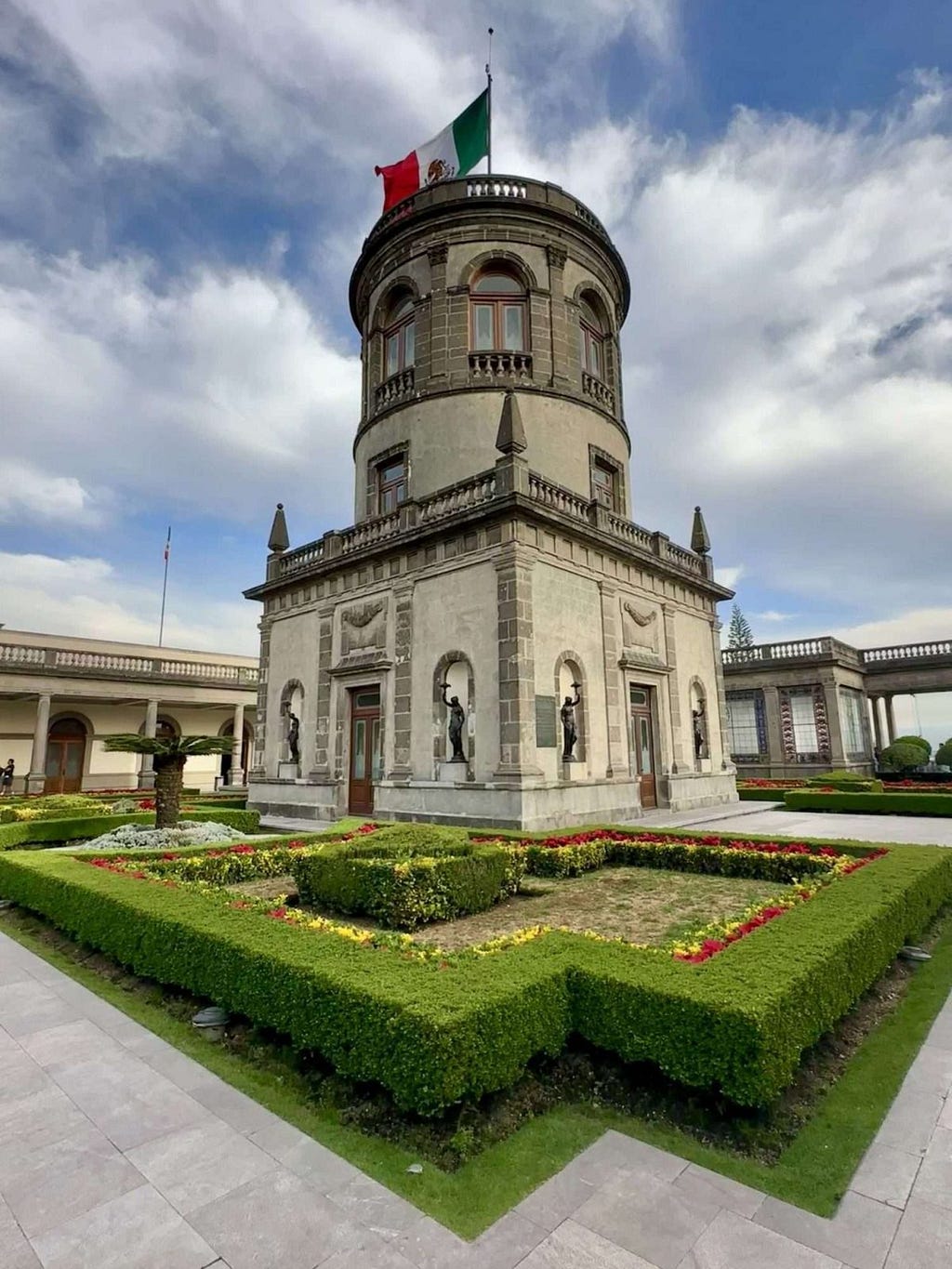 The Chapultepec Castle in Mexico City