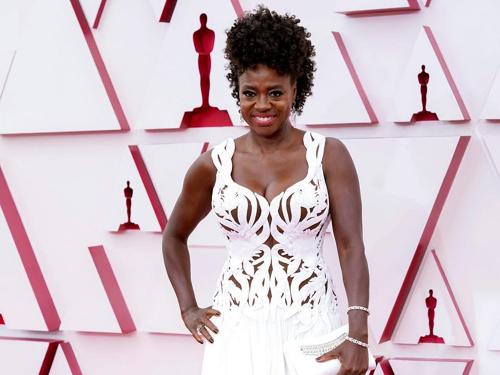Viola Davis attends the 93rd Annual Academy Awards.