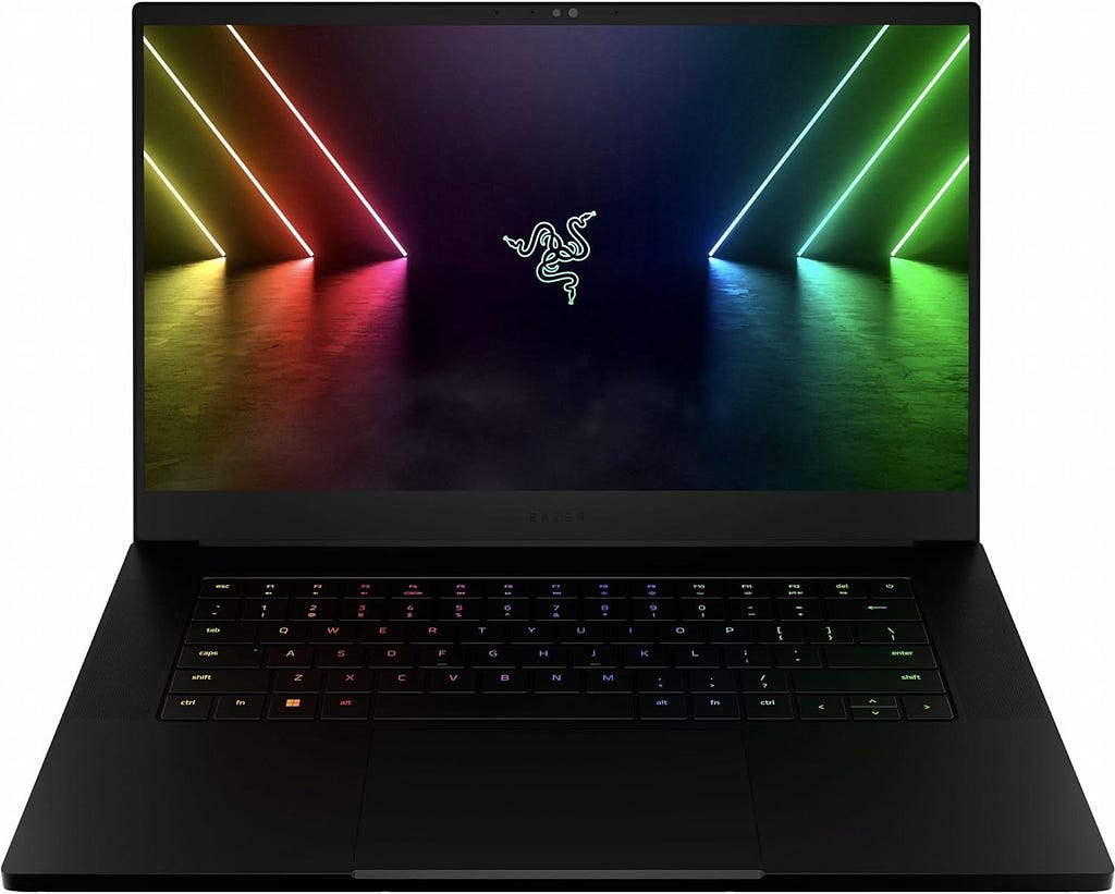 Razer Blade 15 Gaming Laptop: NVIDIA GeForce RTX 3080 Ti - 12th Gen Intel 14-Core i7 CPU - 15.6” FHD 360Hz - 32GB DDR5 RAM, 1TB PCIe SSD - Windows 11 - CNC Aluminum - Chroma RGB - Thunderbolt 4