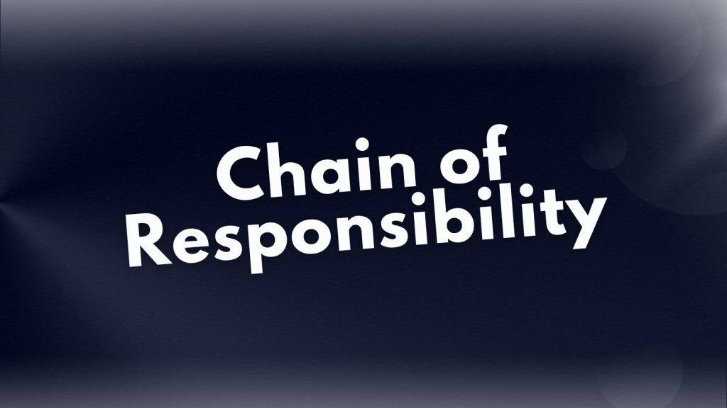 Chain of Responsibility Pattern In Java Simplified