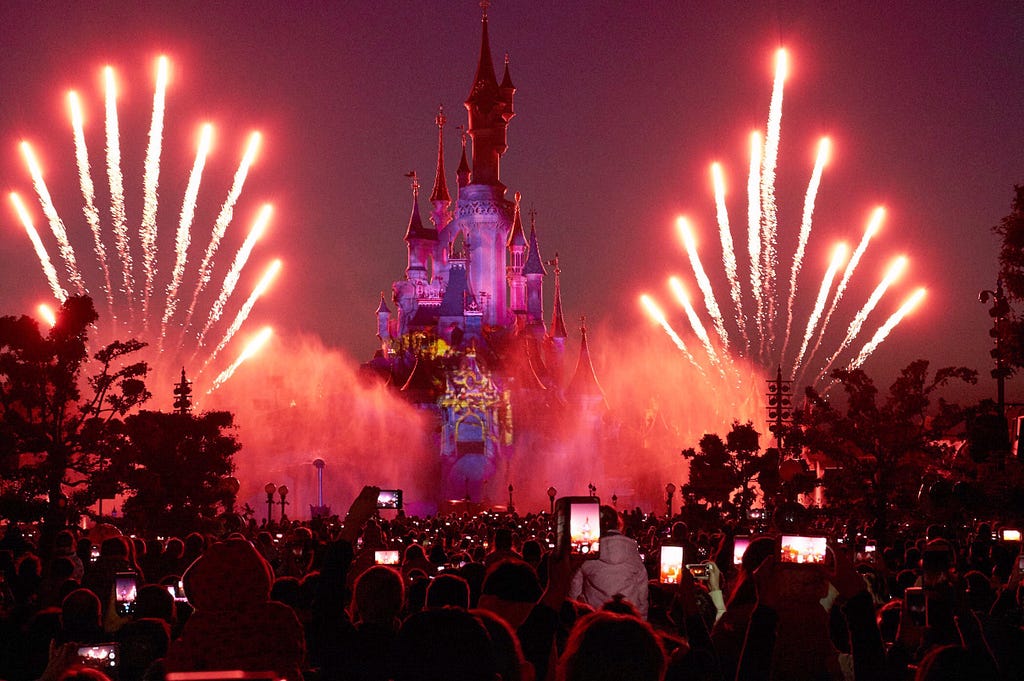 How to photograph the fireworks in Disneyland