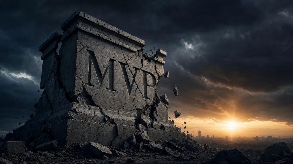 The End of the MVP: Why AI Is Forcing Us to Redefine the Minimum Viable Product