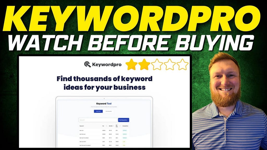 Keywordpro Review