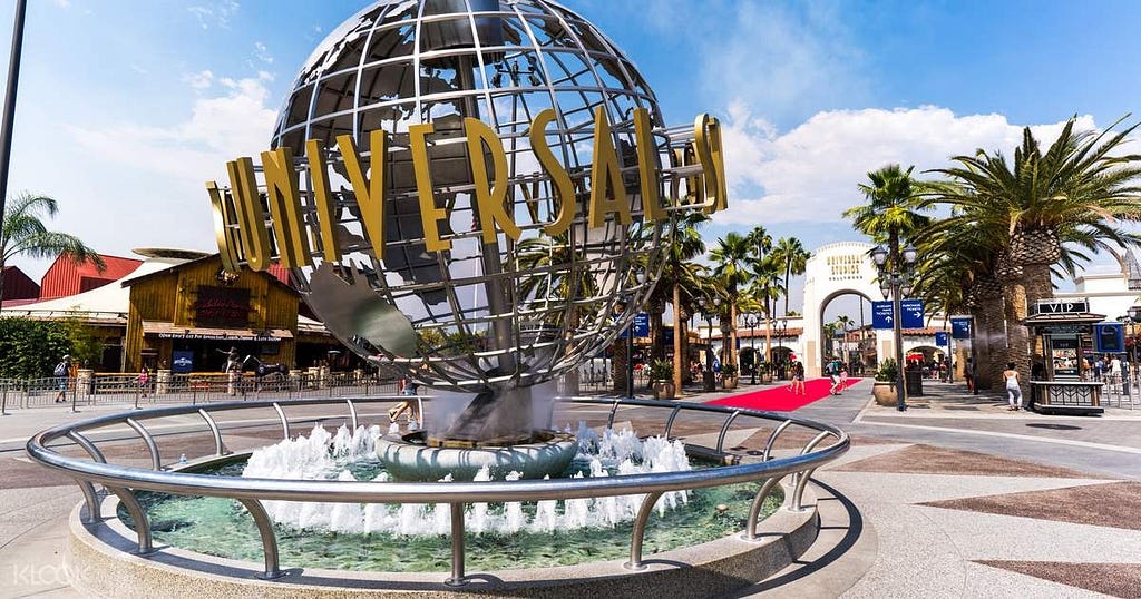 Universal Studios Hollywood is the most visited tourist attraction