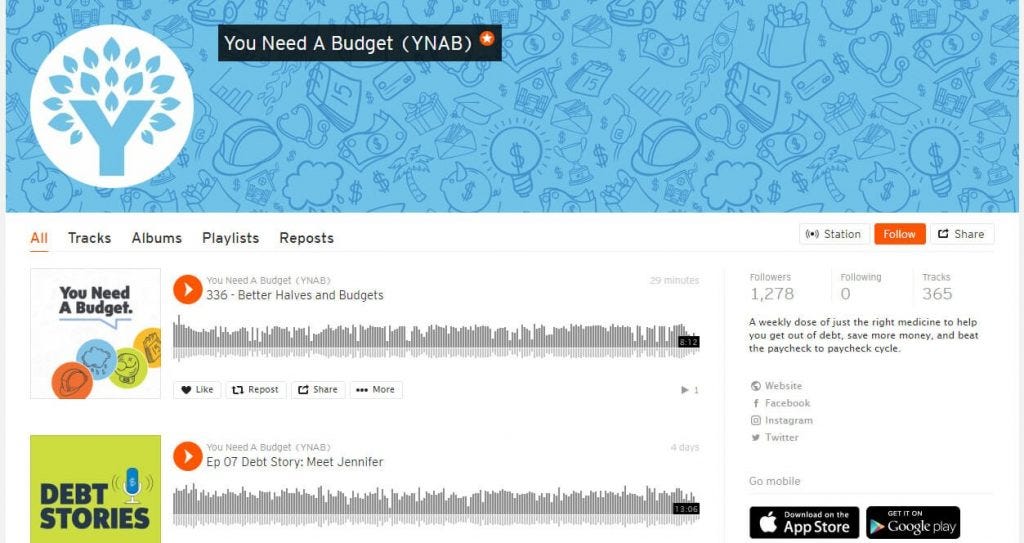 you need a budget podcast