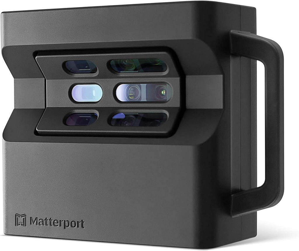 Matterport Pro2 3D Camera — High Precision for Virtual Tours, 3D Mapping, & Digital Surveys with 360 Views and 4K Photography with Trusted Accuracy and Speed