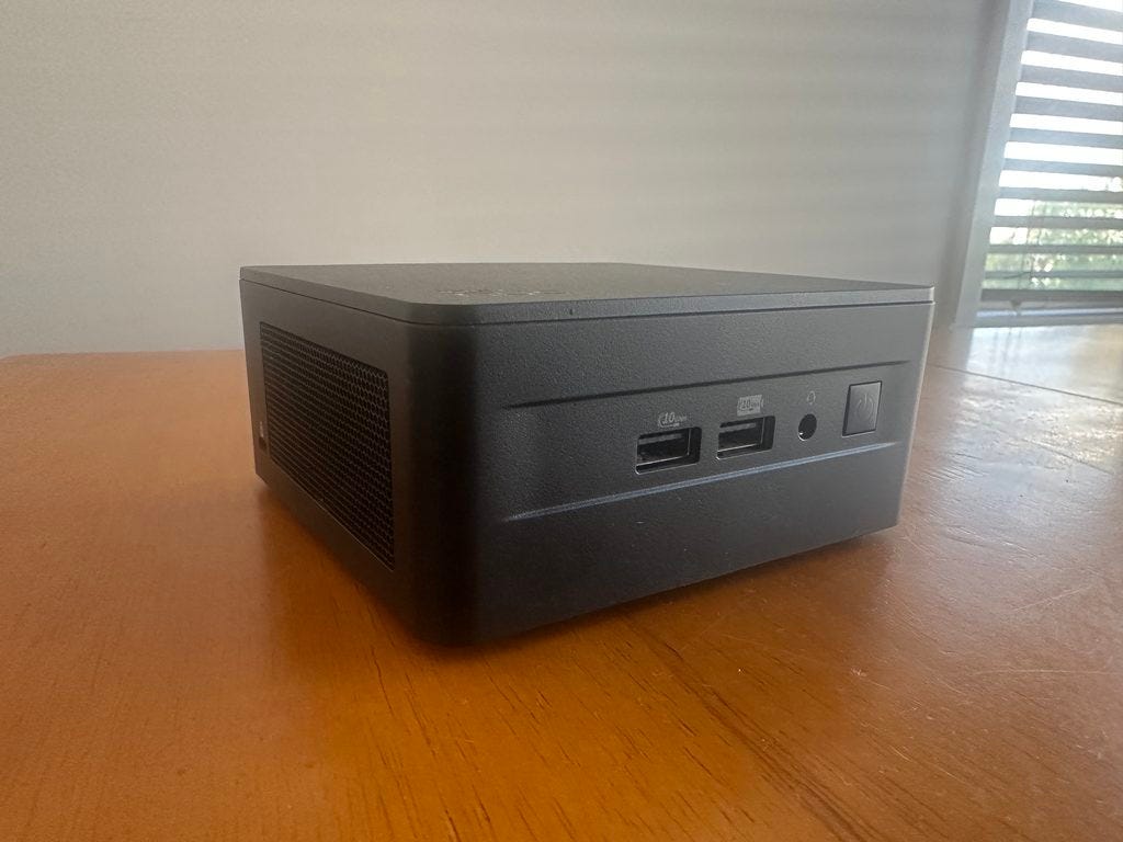 Project SERVERTRON: A Mini-PC Homelab Server
