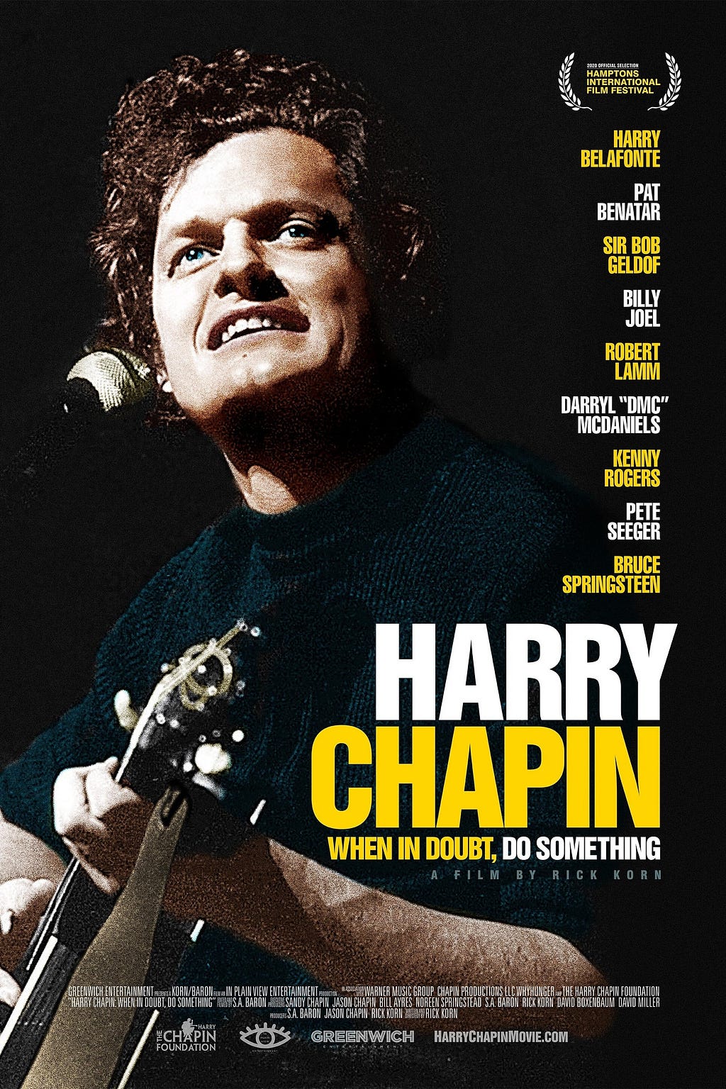 Harry Chapin: When in Doubt, Do Something (2020) | Poster