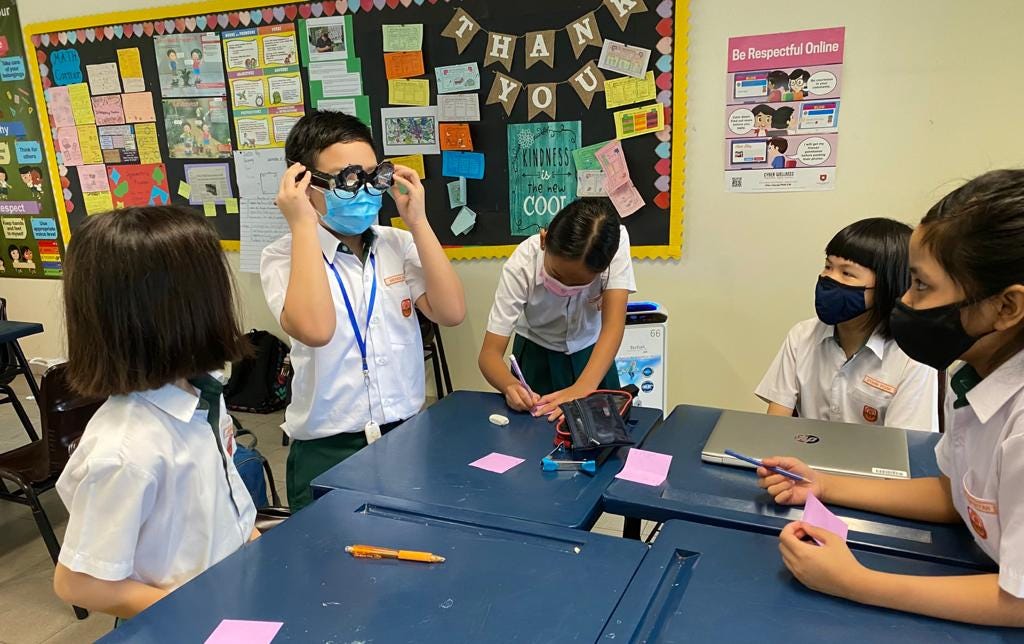 More students in Singapore are exposed to design earlier in life through their primary schools