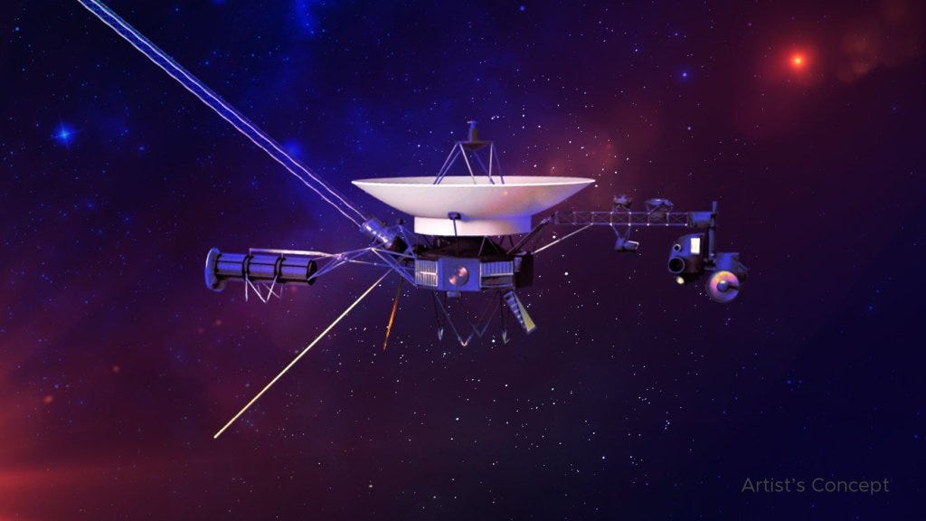How fast is NASA’s Voyager 1 moving and how long will it take to reach