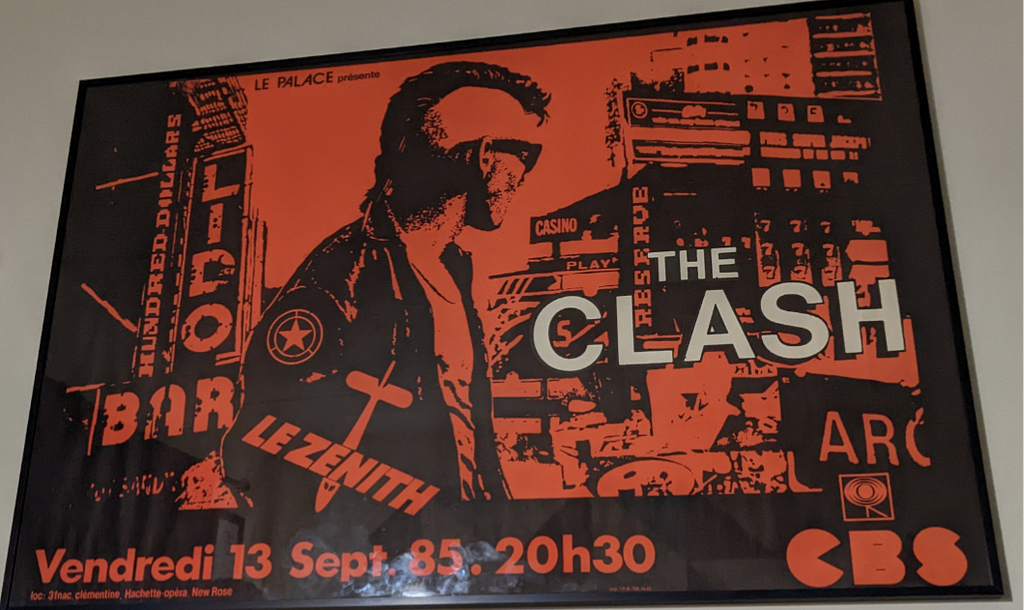 The Clash Tour poster