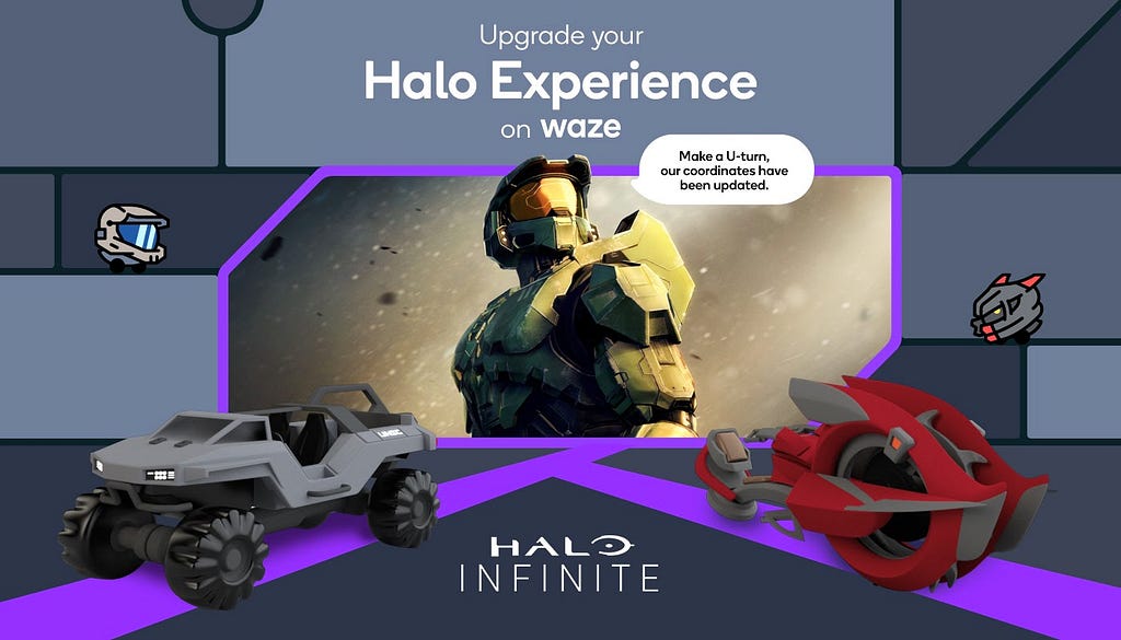 Upgrade your Halo experience on Waze