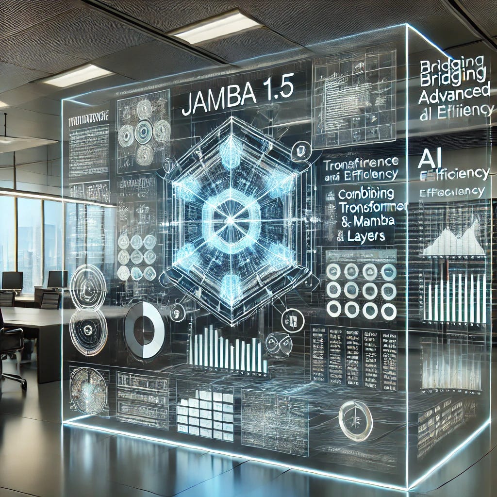 Jamba 1.5 AI Model: Crunching huge documents fast on single GPU