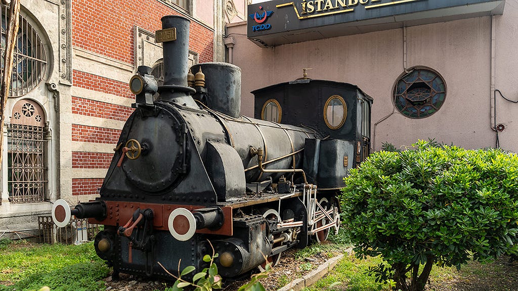 Historical Orient Express Locomotive