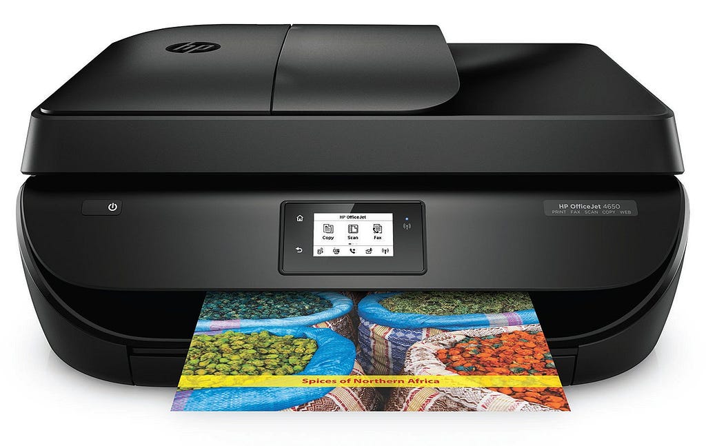 HP Officejet 4650 Inkjet Multifunction Printer - Color