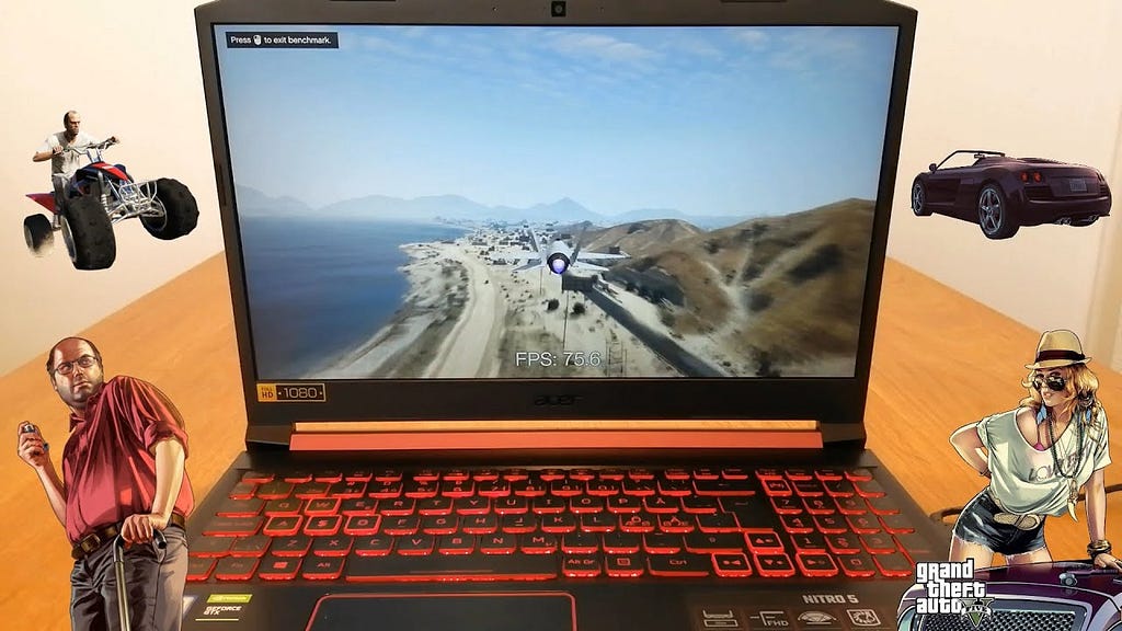 Can I play GTA V on the Acer Nitro 5?