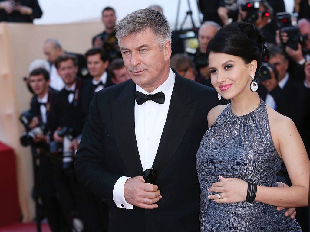 Alec and Hilaria Baldwin at the Cannes film festival in 2013.