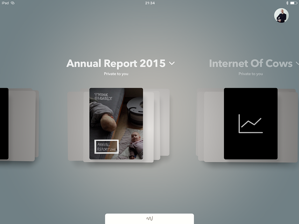 Annual Report 2015 by Mathias Jakobsen using Paper on iPad