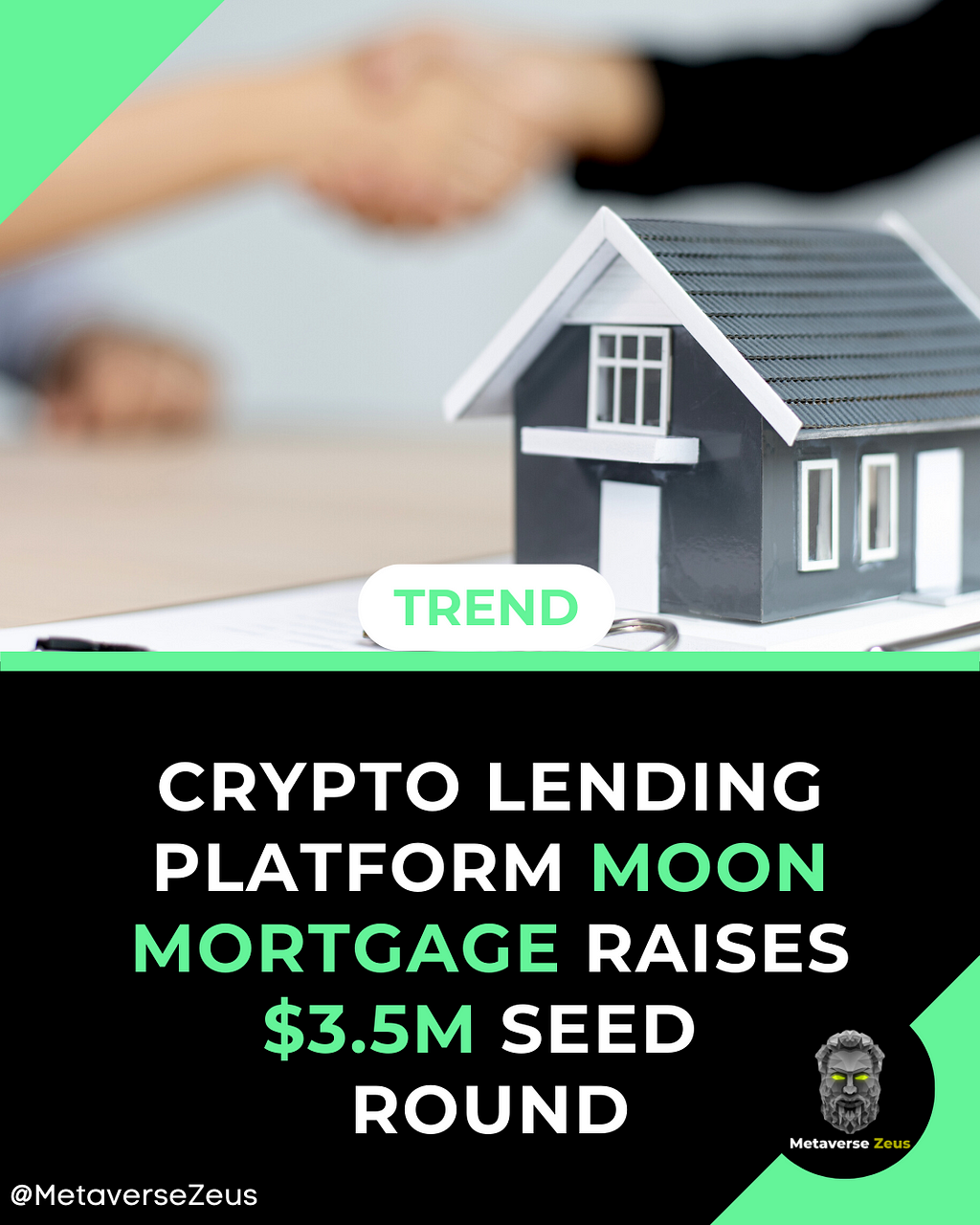 Crypto Lending Platform Moon Mortgage Raises $3.5M Seed Round.