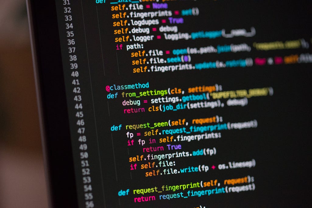 Some Python code that I definitely didn’t write