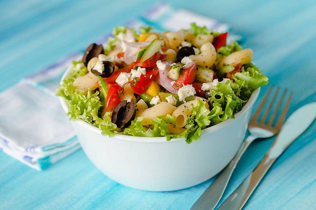 Greek Goddess Salad (Veg)