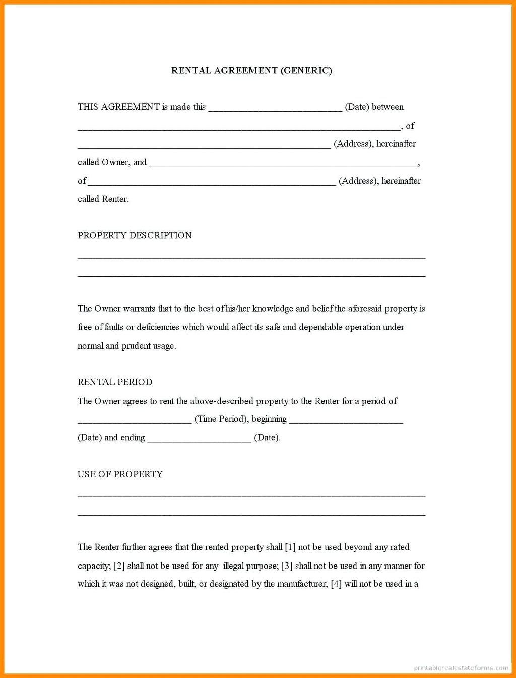 Co Tenancy Agreement Sample Rental agreement templates, Lease agreement, Lease agreement free