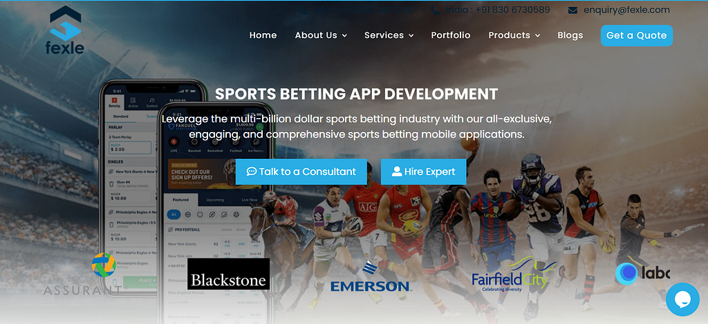 Fexle sports betting software development solutions