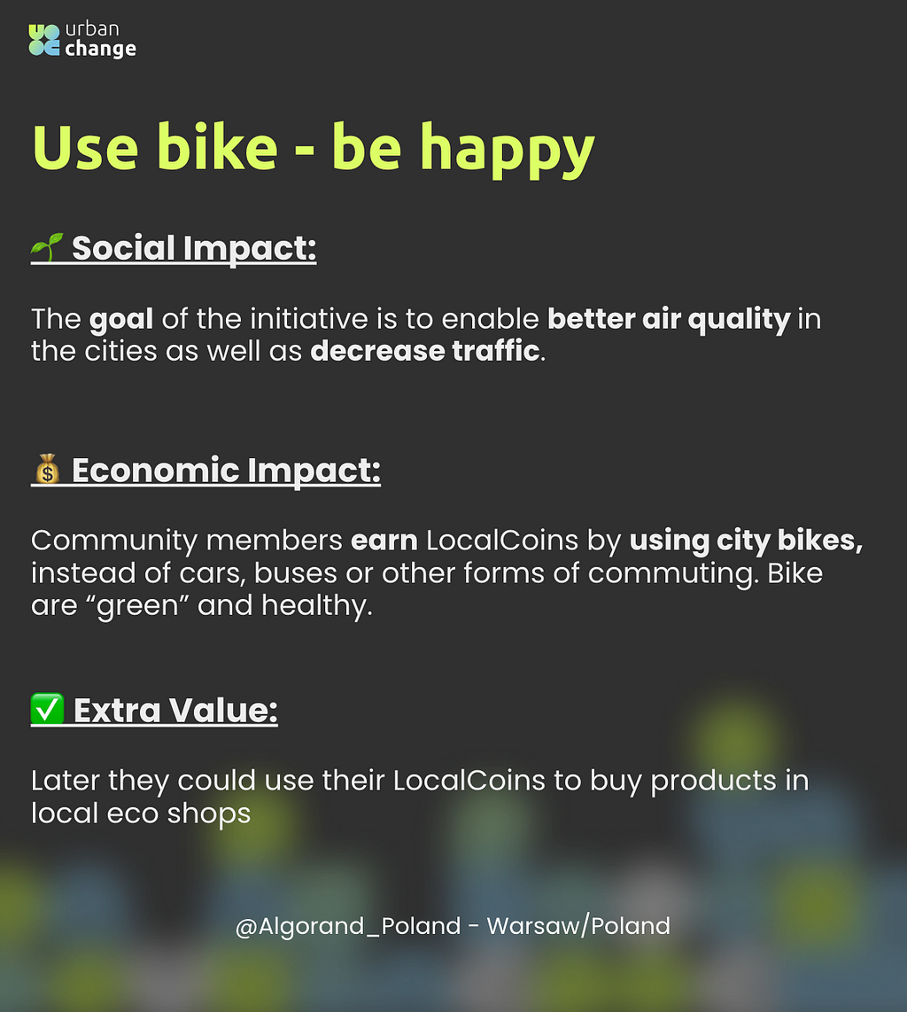 Use Bike — Be Happy Use Case