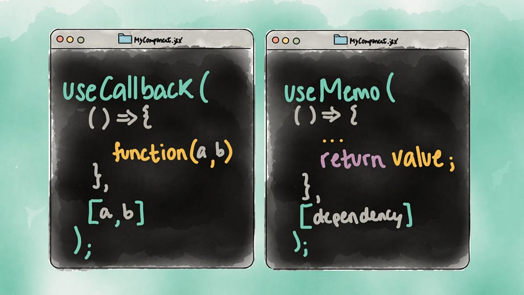 Basic example of useMemo and useCallback