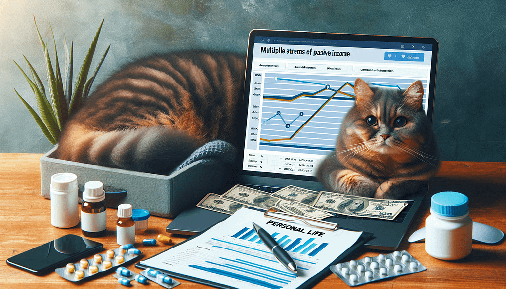 How to Create Multiple Streams of Passive Income and Still Have Time to Worry About Your Cats Allergies