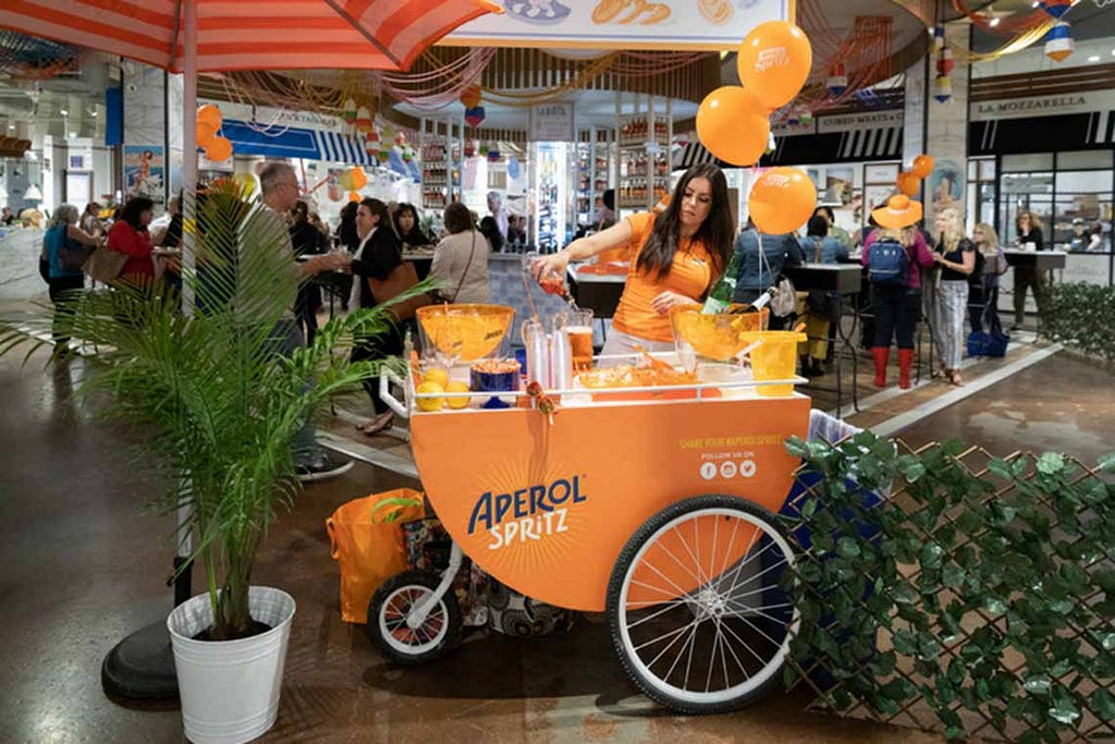 Aperol Bike Hire — Private Bartender