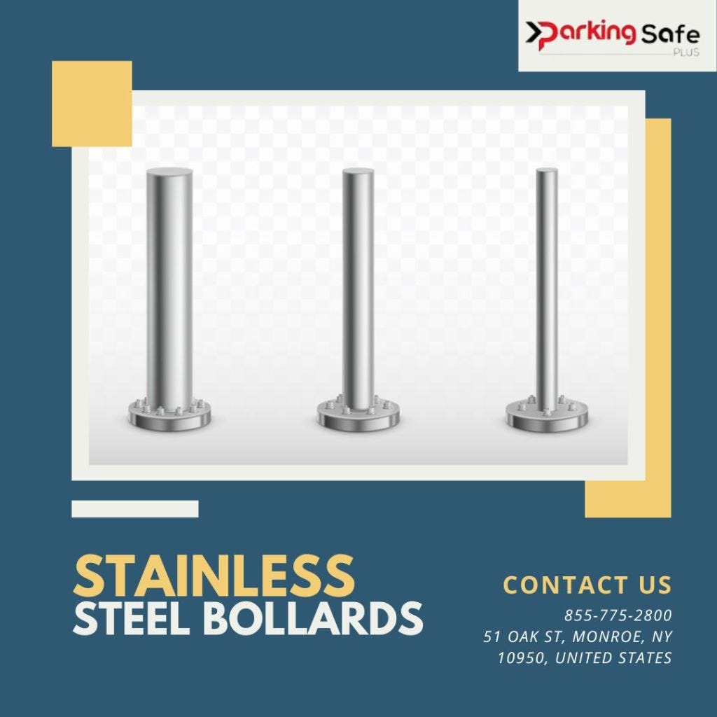 Stainless steel bollards