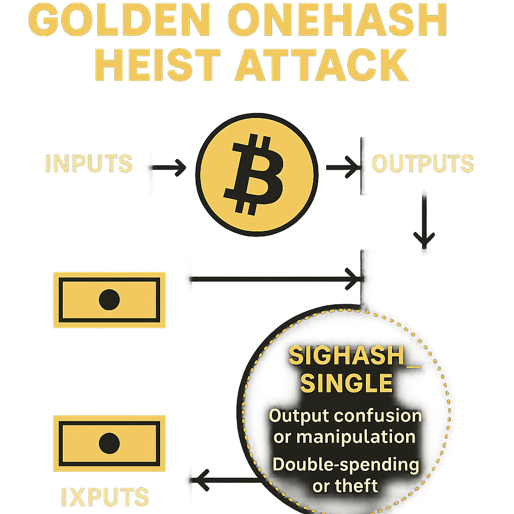 Bitcoin Golden Onehash Heist: Recovering lost Bitcoin wallets using (CVE-2025–29774) where an…