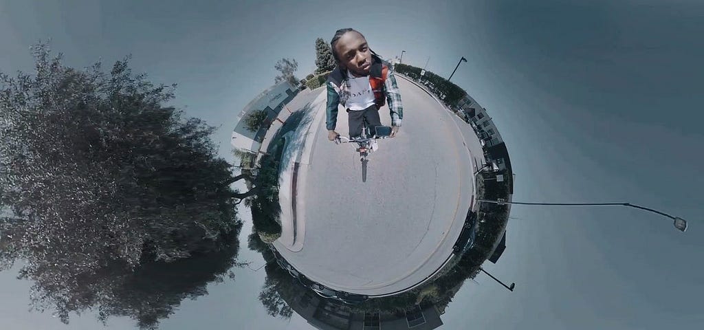 360-degree video