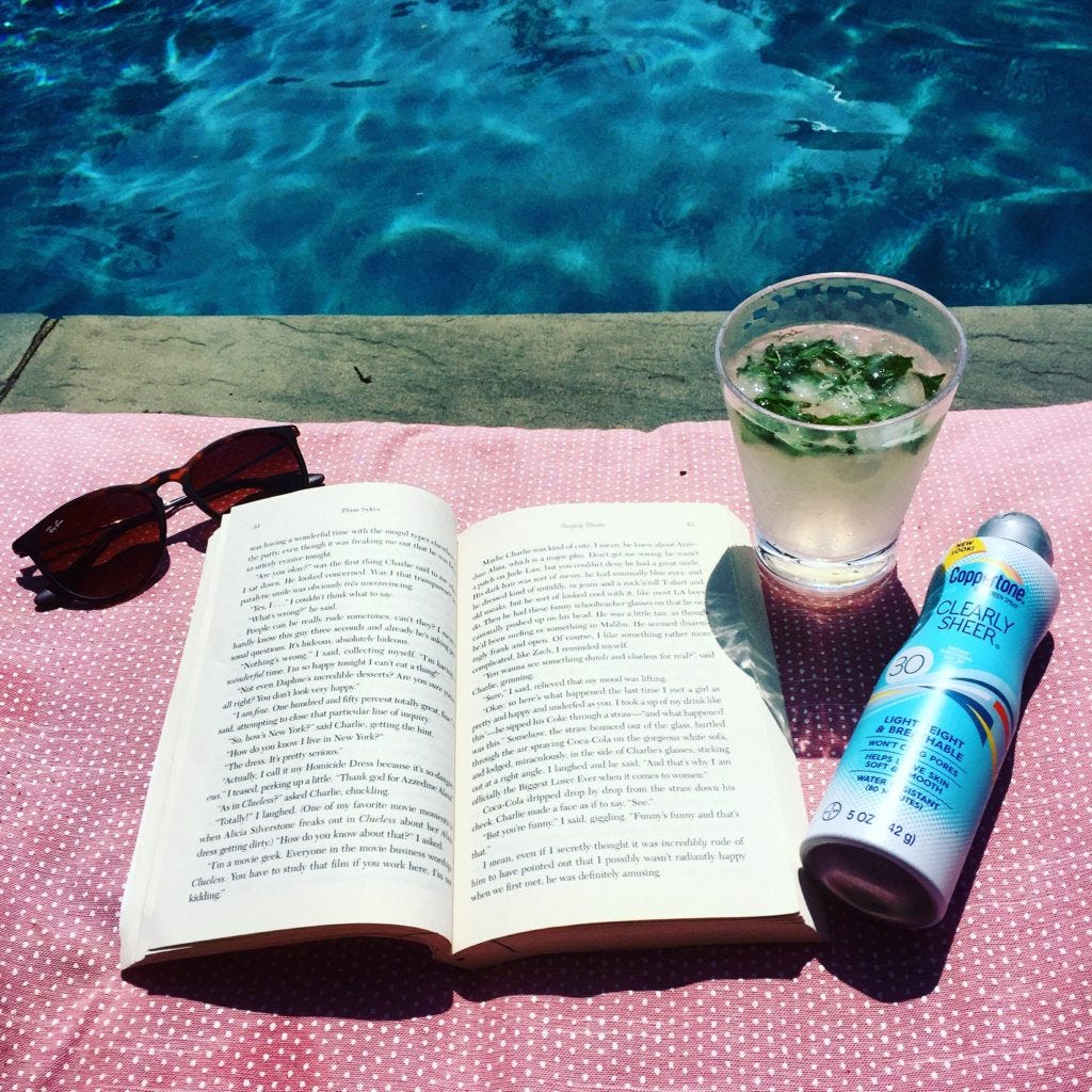 mojito by the pool