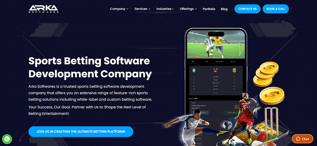 Arka Software Sports betting software development solutions
