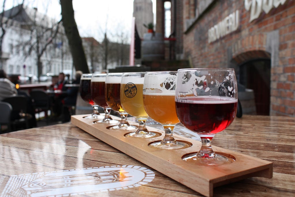 Brewery, Bruges, Belgium