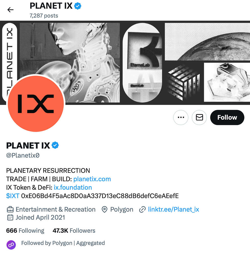 what is planet IX — planet IX twitter account