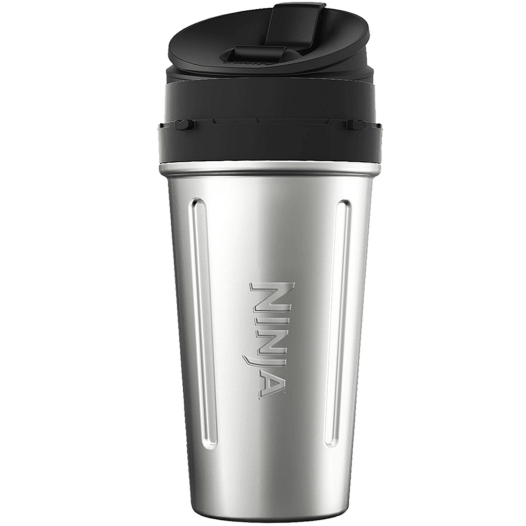 Ninja 24 oz. Stainless Steel Nutri Ninja Cup with Sip &#038; Seal Lid (XSKDWSS24)