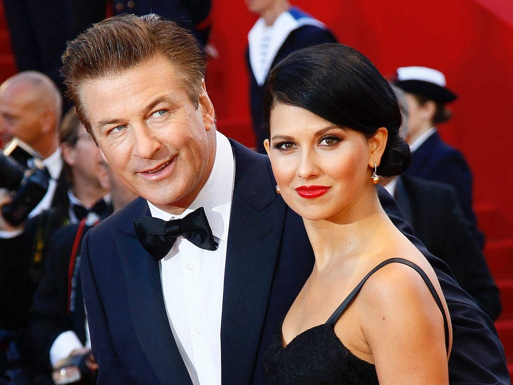 Alec and Hilaria Baldwin at the Cannes film festival in 2012.