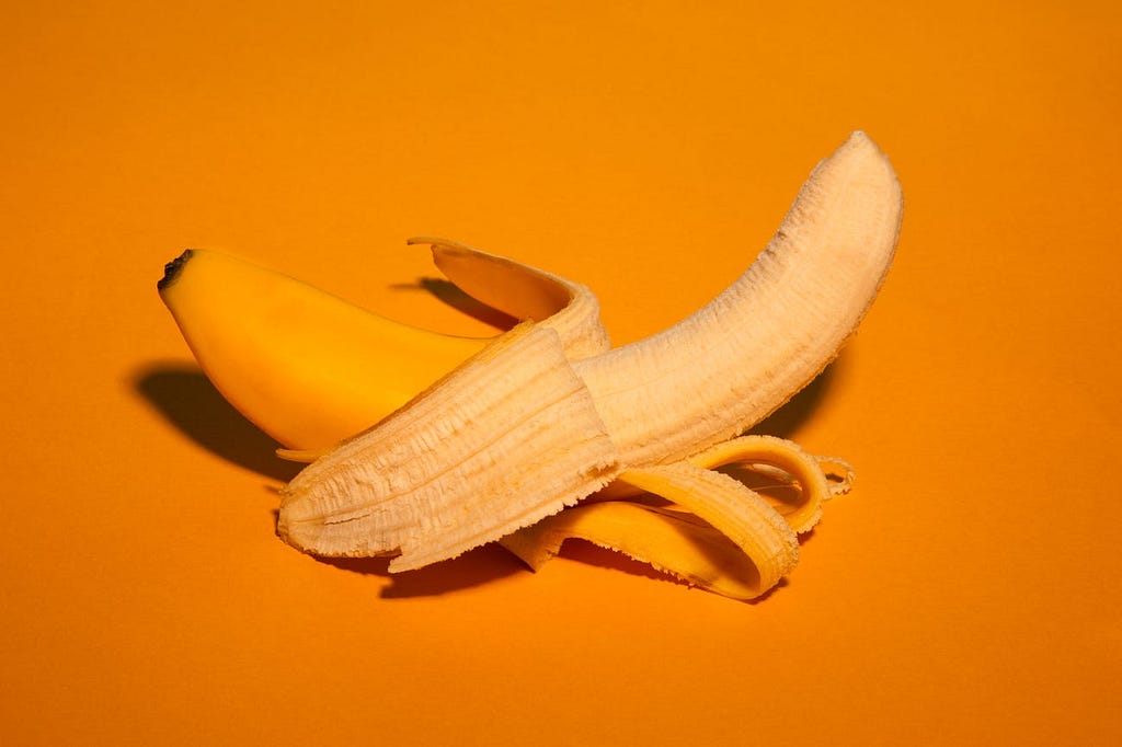 A banana.