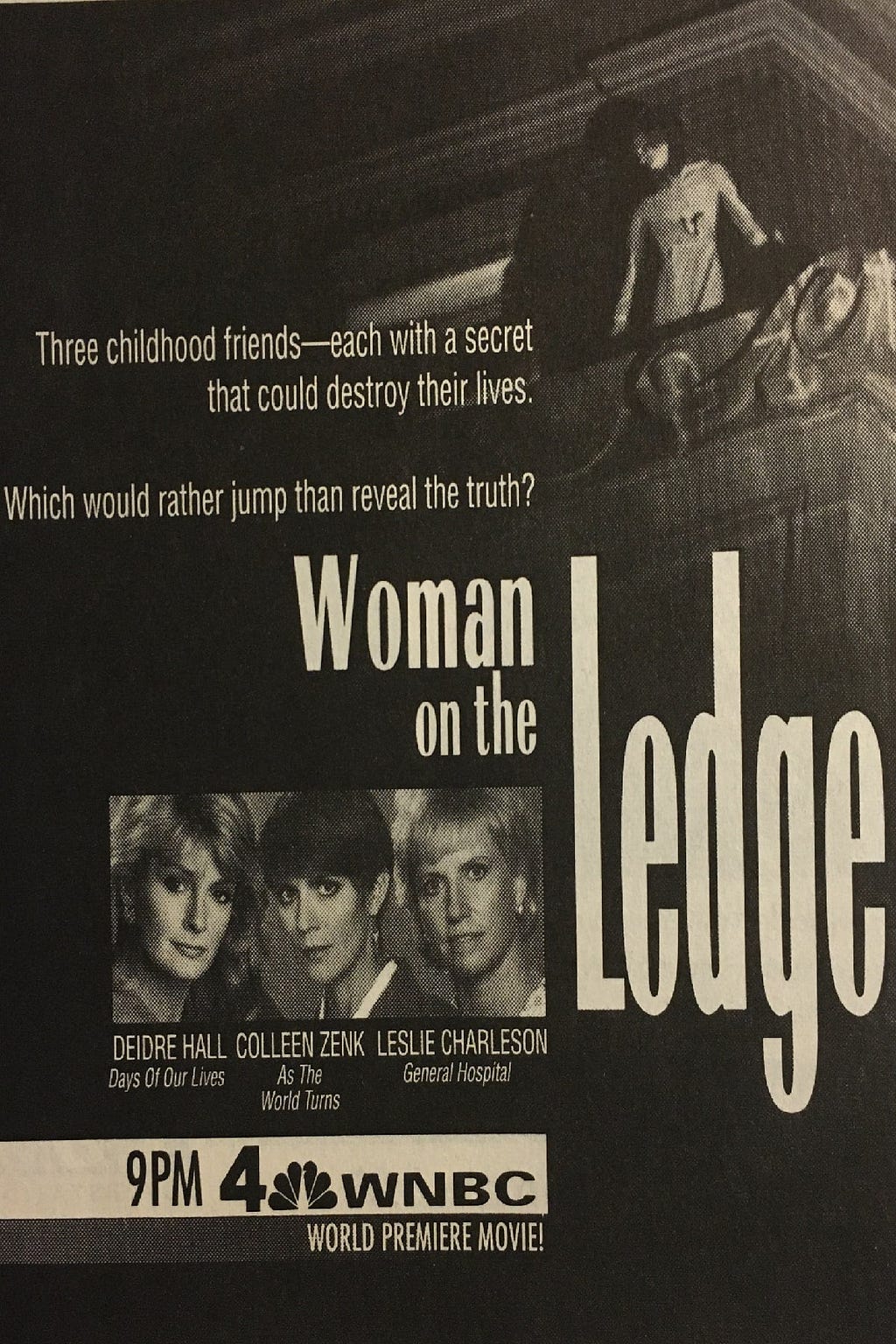 Woman on the Ledge (1993) | Poster