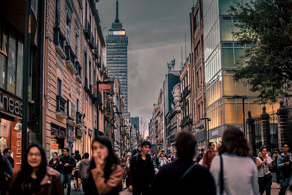 Madero Street in Mexico City’s Historic Center