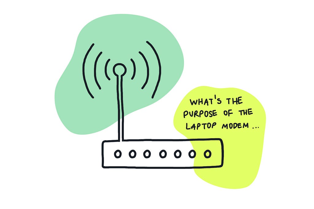 laptop modem